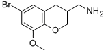 (6-Bromo-8-methoxy-chroman-3-yl)-methylamine Structure,885271-56-7Structure
