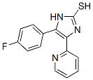 5-(4-Fluoro-phenyl)-4-pyridin-2-yl-1H-imidazole-2-thiol Structure,885271-83-0Structure