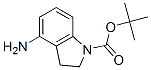 4-氨基-2,3-二氟吲哚-1-羧酸叔丁酯结构式_885272-42-4结构式
