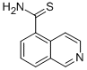 异喹啉-5-硫代甲酰胺结构式_885272-56-0结构式