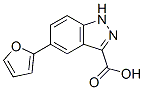 5-Furan-2-yl-1H-indazole-3-carboxylic acid Structure,885272-92-4Structure