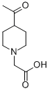 (4-乙酰基-1-哌啶)-乙酸结构式_885274-84-0结构式