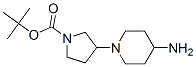 3-(4-氨基-1-哌啶)-吡咯烷-1-羧酸叔丁酯结构式_885274-87-3结构式