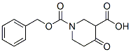 4-Oxo-piperidine-1,3-dicarboxylic acid 1-benzyl ester Structure,885274-95-3Structure