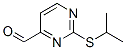 2-Isopropylsulfanyl-pyrimidine-4-carbaldehyde Structure,885275-17-2Structure