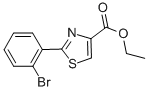 2-(2-溴苯基)噻唑-4-羧酸乙酯结构式_885278-78-4结构式