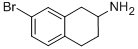 7-Bromo-1,2,3,4-tetrahydro-2-Naphthalenamine Structure,885280-71-7Structure