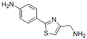4-(4-氨基甲基-2-噻唑)-苯胺结构式_885280-72-8结构式