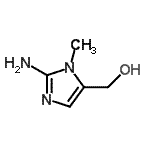 (2-氨基-3-甲基-3H-咪唑-4-基)-甲醇结构式_885281-27-6结构式