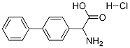 2-氨基-2-(4-联苯)乙酸盐酸盐结构式_885498-71-5结构式