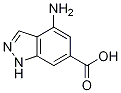 4-氨基-吲唑-6-甲酸结构式_885519-89-1结构式