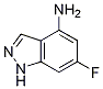 4-氨基-6-氟吲唑结构式_885520-16-1结构式