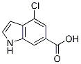 4-Chloro-1h-indole-6-carboxylic acid Structure,885520-25-2Structure