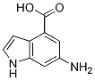 6-氨基-4-吲哚羧酸结构式_885520-34-3结构式