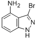 4-氨基-3-溴(1h)吲唑结构式_885521-25-5结构式