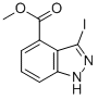 3-碘-1H-吲唑-4-羧酸甲酯结构式_885521-54-0结构式