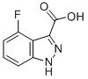 4-氟-3-(1H)吲唑羧酸结构式_885521-64-2结构式