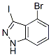 4-Bromo-3-iodo (1H)indazole Structure,885521-72-2Structure