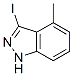 1H-Indazole, 3-iodo-4-methyl- Structure,885522-63-4Structure