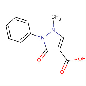 1-Methyl-3-oxo-2-phenyl-2,3-dihydro-1h-pyrazole-4-carboxylic acid Structure,88585-33-5Structure