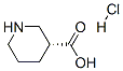 (R)-哌啶-3-羧酸盐酸盐结构式_885949-15-5结构式