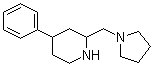 4-苯基-2-(1-吡咯烷甲基)哌啶结构式_885951-15-5结构式
