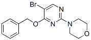 4-(4-Benzyloxy-5-bromopyrimidin-2-yl)morpholine Structure,885952-23-8Structure