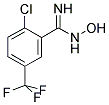 Benzenecarboximidamide, 2-chloro-N-hydroxy-5-(trifluoromethyl)- Structure,885963-66-6Structure