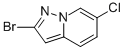 2-溴-6-氯吡唑并[1,5-a]吡啶结构式_886222-08-8结构式