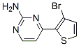 4-(3-Bromo-2-thienyl)-2-pyrimidinamine Structure,886360-54-9Structure