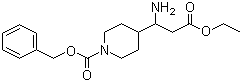 3-Amino-3-(4-Cbz)piperidine-propionic acid ethyl ester Structure,886362-29-4Structure