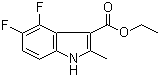 4,5-Difluoro-2-methylindole-3-carboxylic acid ethyl ester Structure,886362-67-0Structure