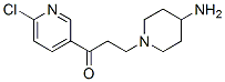 3-(4-氨基-1-哌啶)-1-(6-氯-3-吡啶)-1-丙酮结构式_886363-81-1结构式
