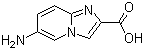 6-氨基-咪唑并[1,2-a]吡啶-2-羧酸结构式_886363-86-6结构式