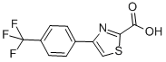 2-Thiazolecarboxylic acid,4-[4-(trifluoromethyl)phenyl]- Structure,886366-98-9Structure