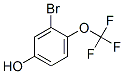 3-Bromo-4-trifluoromethoxyphenol Structure,886496-88-4Structure