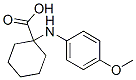 1-(4-Methoxyanilino)cyclohexanecarboxylic acid Structure,886496-96-4Structure