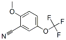 2-甲氧基-5-(三氟甲氧基)苯甲腈结构式_886500-03-4结构式