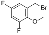 3,5-Difluoro-2-methoxybenzyl bromide Structure,886500-63-6Structure