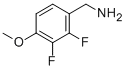 2,3-二氟-4-甲氧基苄胺结构式_886500-75-0结构式