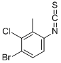 4-溴-3-氯-2-甲基异硫氰酸苯酯结构式_886501-25-3结构式