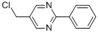 5-(Chloromethyl)-2-phenylpyrimidine Structure,886531-63-1Structure