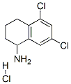 5,7-Dichloro-1,2,3,4-tetrahydro-naphthalen-1-ylamine hydrochloride Structure,886762-74-9Structure
