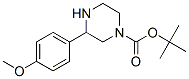 3-(4-Methoxy-phenyl)-piperazine-1-carboxylic acid tert-butyl ester Structure,886768-17-8Structure