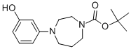 Tert-butyl 4-(3-hydroxyphenyl)perhydro-1,4-diazepine-1-carboxylate Structure,886851-68-9Structure