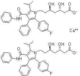 阿托伐他汀杂质B结构式_887196-25-0结构式