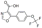 4-Oxazolecarboxylic acid, 5-[4-(trifluoromethoxy)phenyl]- Structure,887267-64-3Structure