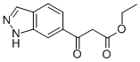 3-(1H-吲唑-6-基)-3-氧代丙酸乙酯结构式_887411-57-6结构式