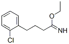 4-(2-Chloro-phenyl)-butyrimidic acid ethyl ester Structure,887577-91-5Structure