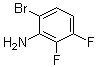 2-氨基-3,4-二氟 溴苯结构式_887579-74-0结构式
